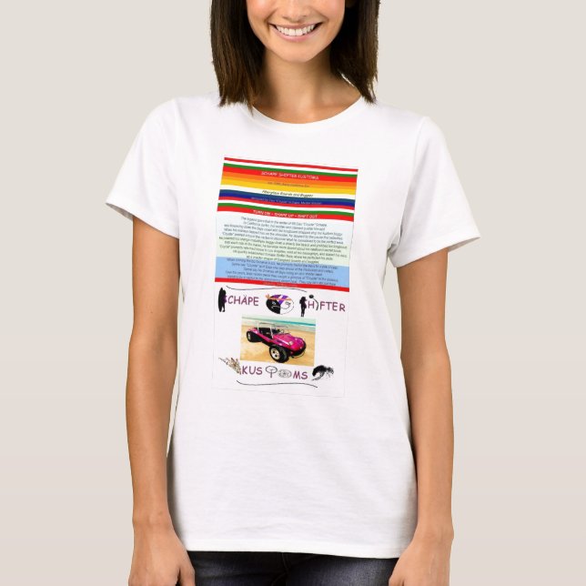 CAMISETA DESPLAZADOR KUSTOMS DE SCHAPE (Anverso)