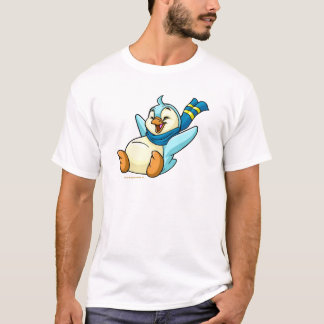 Camiseta Desplazamiento de Bruce azul
