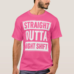 Camiseta Desplazamiento directo fuera de noche Vintage Grac