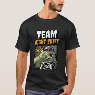 Camiseta Desplazamiento nocturno de equipo