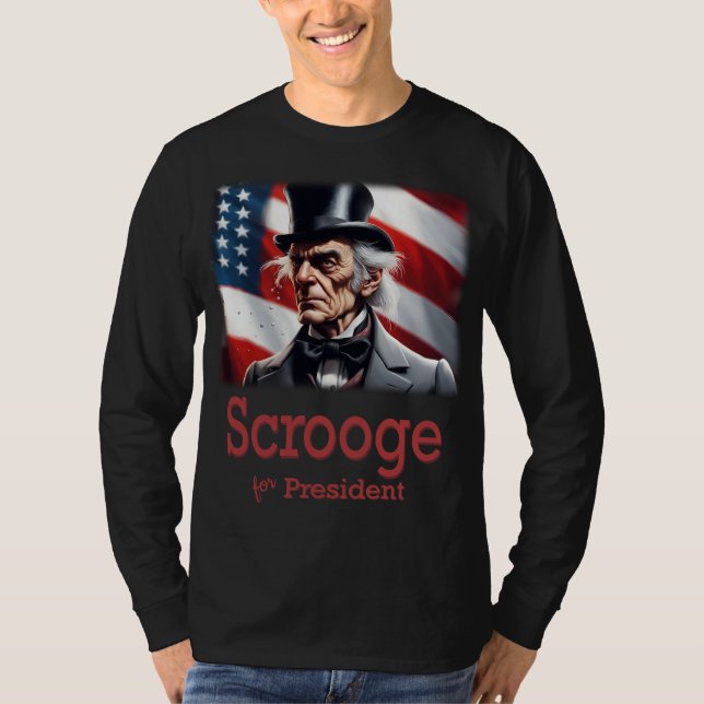 Camiseta Desplazamiento para presidente (Anverso)
