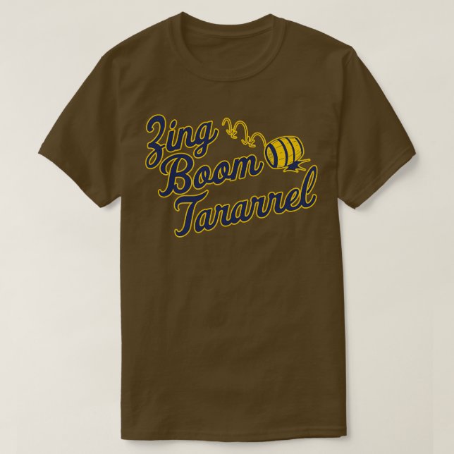Camiseta Desplegar el barril Zing Boom Tararrel (Diseño del anverso)