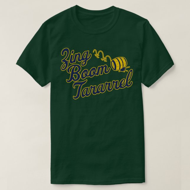 Camiseta Desplegar el barril Zing Boom Tararrel (Diseño del anverso)