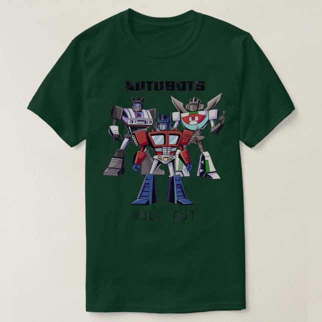 Camiseta Despliegue de Autobots (Diseño del anverso)