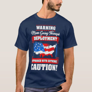Camiseta Despliegue de mamá militar