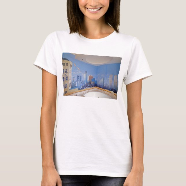 Camiseta Desplome de Londres Nueva York (Anverso)