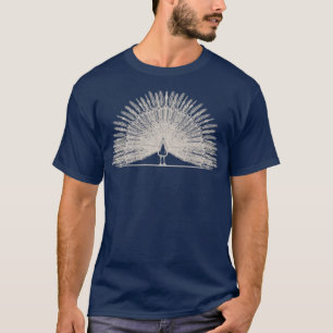 Camiseta Desplome del pavo real del guardián del zoológico