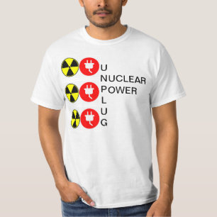 CAMISETA DESPLUG NUCLEAR POWER