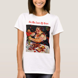 Camiseta Desprecio por las Rosas Rojas – Un Retrato de Ira