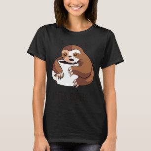 Camiseta Después de Coffee Sloth