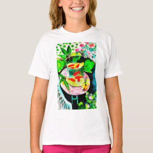 Camiseta después de Henri Matisse, The Goldfish, dibujo dig