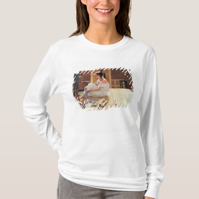 Camiseta Después de la actitud, 1884 (Anverso)