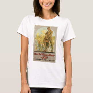 Camiseta Después de la Casa de Bienvenida ~ un trabajo!