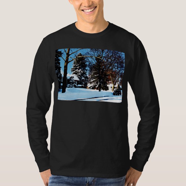 Camiseta Después de la nevada (Anverso)