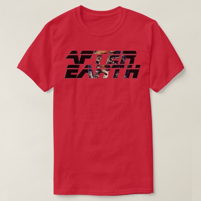 Camiseta Después de la Tierra (Diseño del anverso)