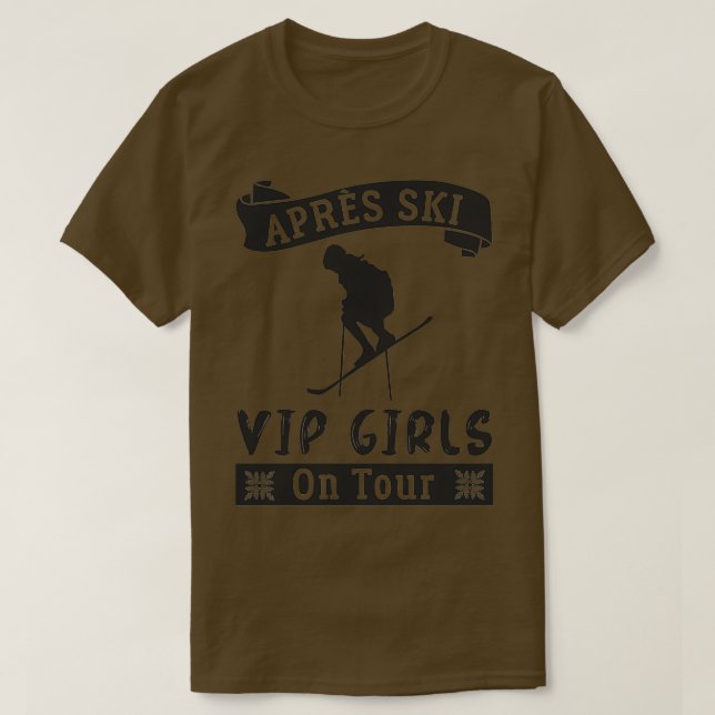 Camiseta Después de Ski VIP (Diseño del anverso)