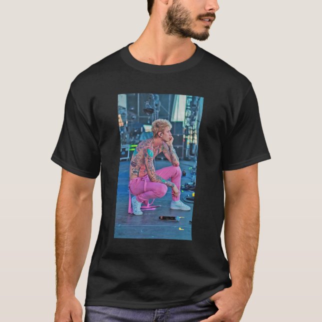 Camiseta Después de un concierto, pistolas viendo a la gent (Anverso)