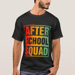 Camiseta Después del Escuadrón Escolar