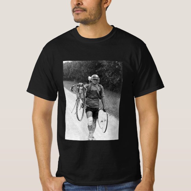 Camiseta Después del otoño Giusto Cerutti 1928 Tour de Fran (Anverso)