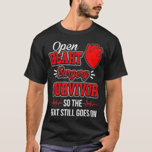 Camiseta Después - El Superviviente De La Cirugía Del Coraz