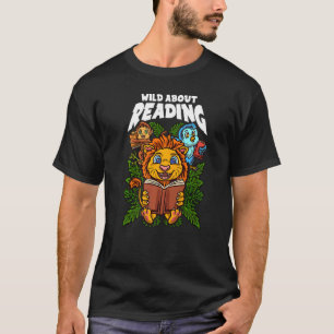 Camiseta Desquiciado por leer libros La lectura es un bolet
