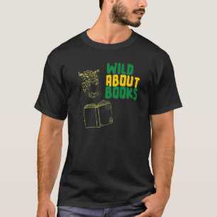 Camiseta Desquiciado por leer libros para profesores estudi