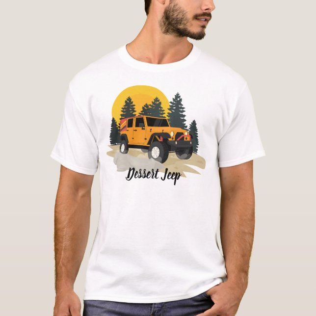 Camiseta Dessert Jeep (Anverso)