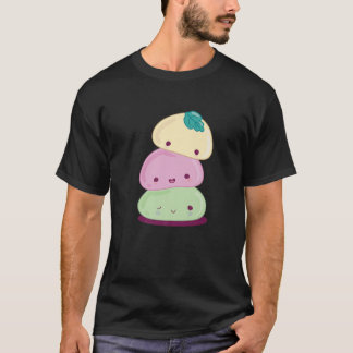 Camiseta Dessert Kawaii Mochi Amante Comida Regalo Mochi
