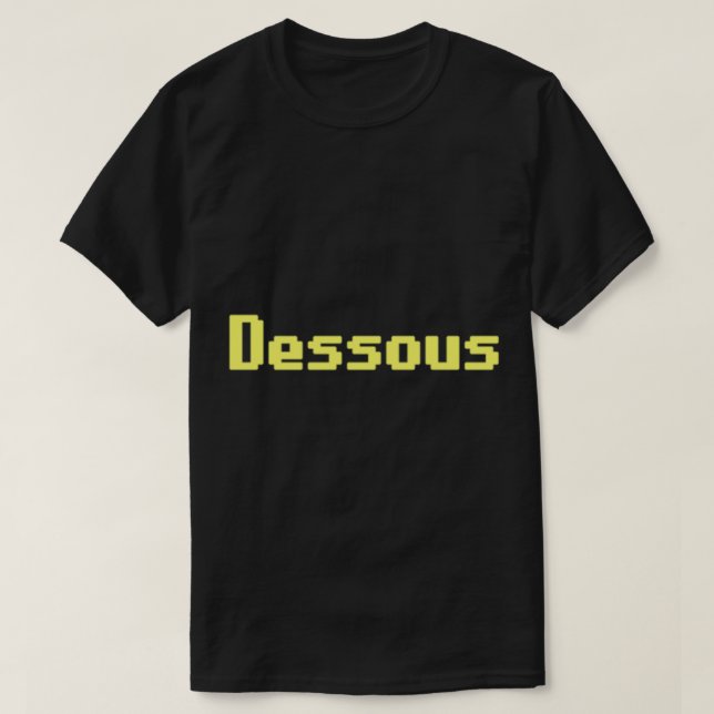 Camiseta Dessous de Runescape Old School (Diseño del anverso)