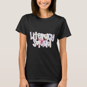 Camiseta Destacamento de Alfabetización Coquette Biblioteca