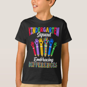 Camiseta Destacamento de jardín de infantes que acepta dife