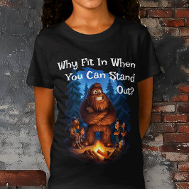 Camiseta Destacar a los niños de Sasquatch