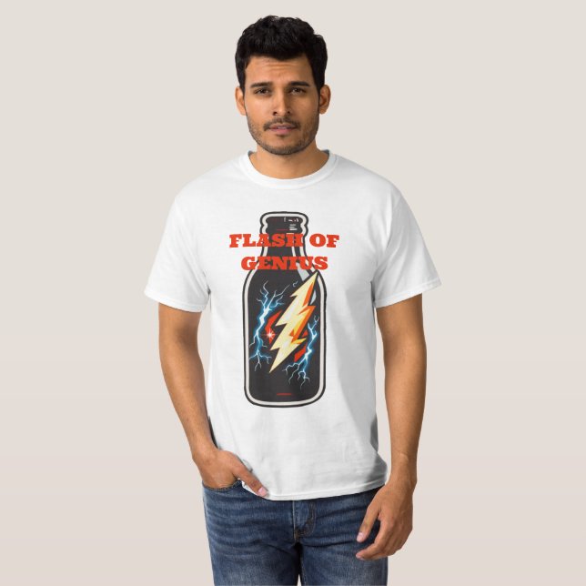Camiseta Destello de Genialidad (Anverso completo)