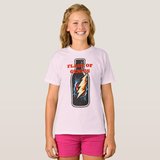 Camiseta Destello de Genio (Anverso completo)
