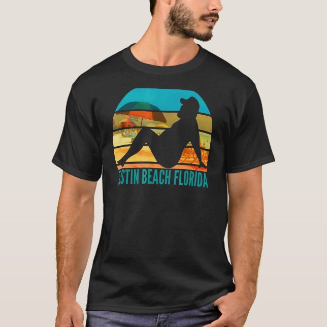 Camiseta Destin Beach Florida Bebe grasa 1 (Anverso)