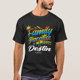Camiseta Destin Beach Florida Vacaciones de verano familiar
