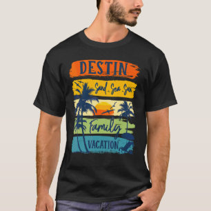 Camiseta Destin Florida 2022 Matching Family Summer Vacatio