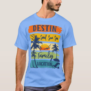 Camiseta Destin Florida 2022 Matching Family Summer Vacatio