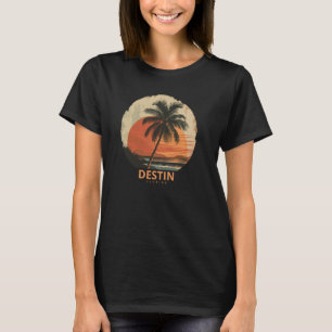 Camiseta Destin Florida FL Beach Family Vacaciones Tropical
