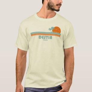 Camiseta Destin Florida Sun Palm Trees