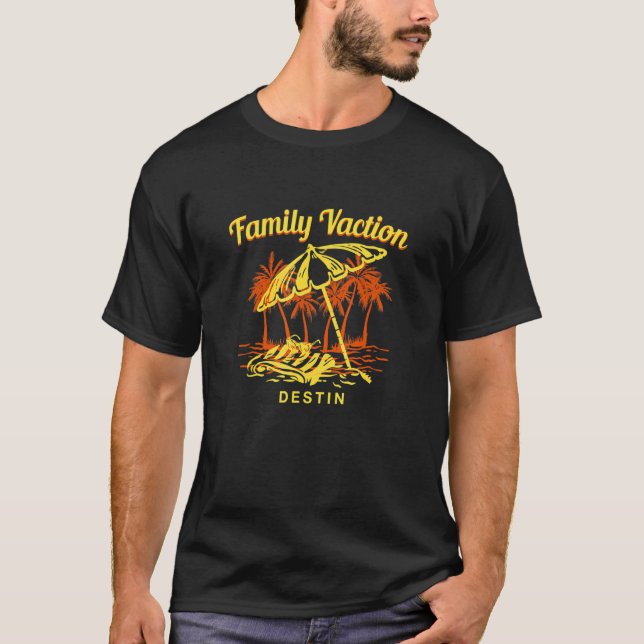 Camiseta Destin Keepsake Florida Remembranc (Anverso)