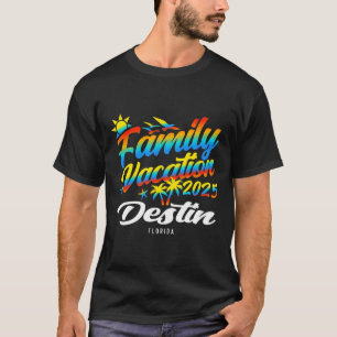 Camiseta Destin Playa Florida Verano Vacaciones Familiares