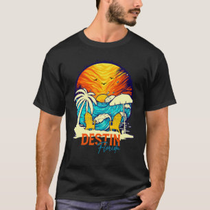 Camiseta Destin Sunset Florida Vacation Couples Group