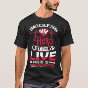 Camiseta Destinatario Del Trasplante De Corazón T Donante 