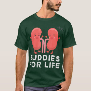 Camiseta Destinatario Del Trasplante De Riñón Y Donante D