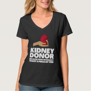 Camiseta Destinatario Del Trasplante De Riñón Y Donante De