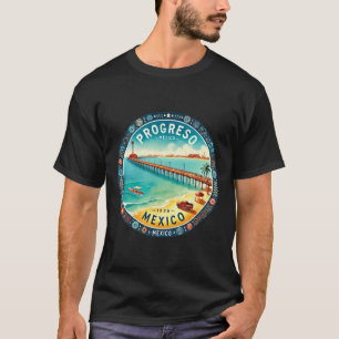 Camiseta Destino de crucero para Progresso México