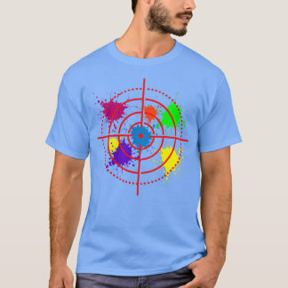 Camiseta Destino de la pintura Disparo del jugador de pintu