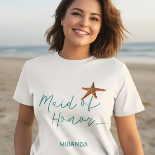 Camiseta Destino de la playa de la criada o el honor de la 