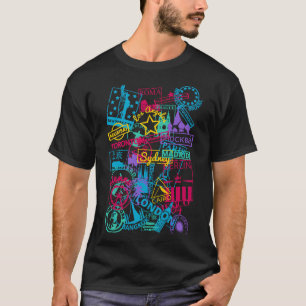 Camiseta Destino de viaje con sello de pasaporte